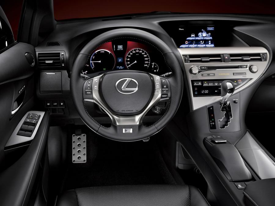  Lexus RX450h F-Sport 2012 года  (EU) (фото 5 из 11)
